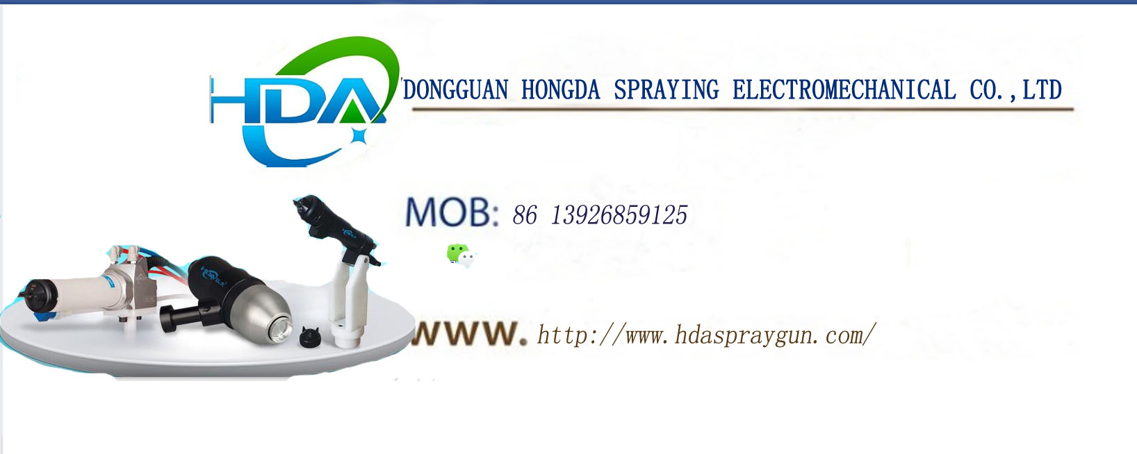 HDA electrostatic spray gun | www.hdaspraygun.com
