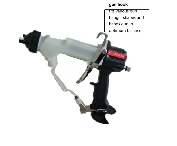 HDA high pressure air manual electrostatic liquid paint spray gun | www.hdaspraygun.com